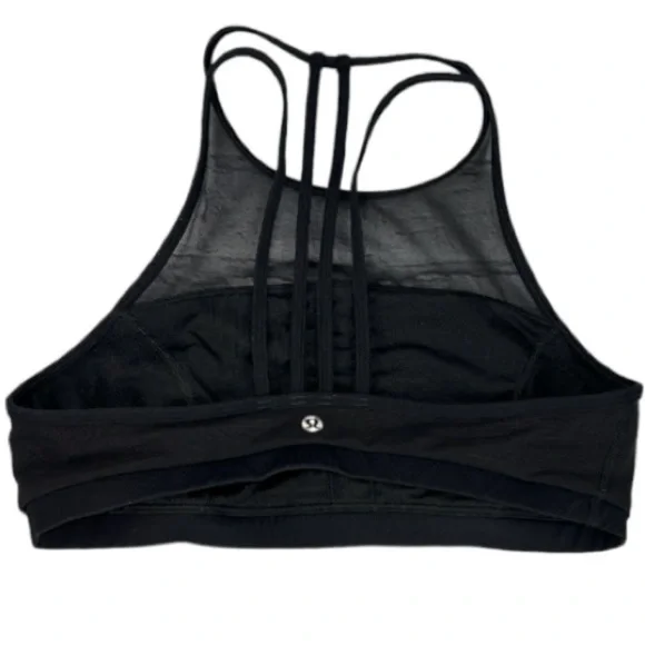 Lululemon Black Strappy Sports Bra - Picture 4 of 7